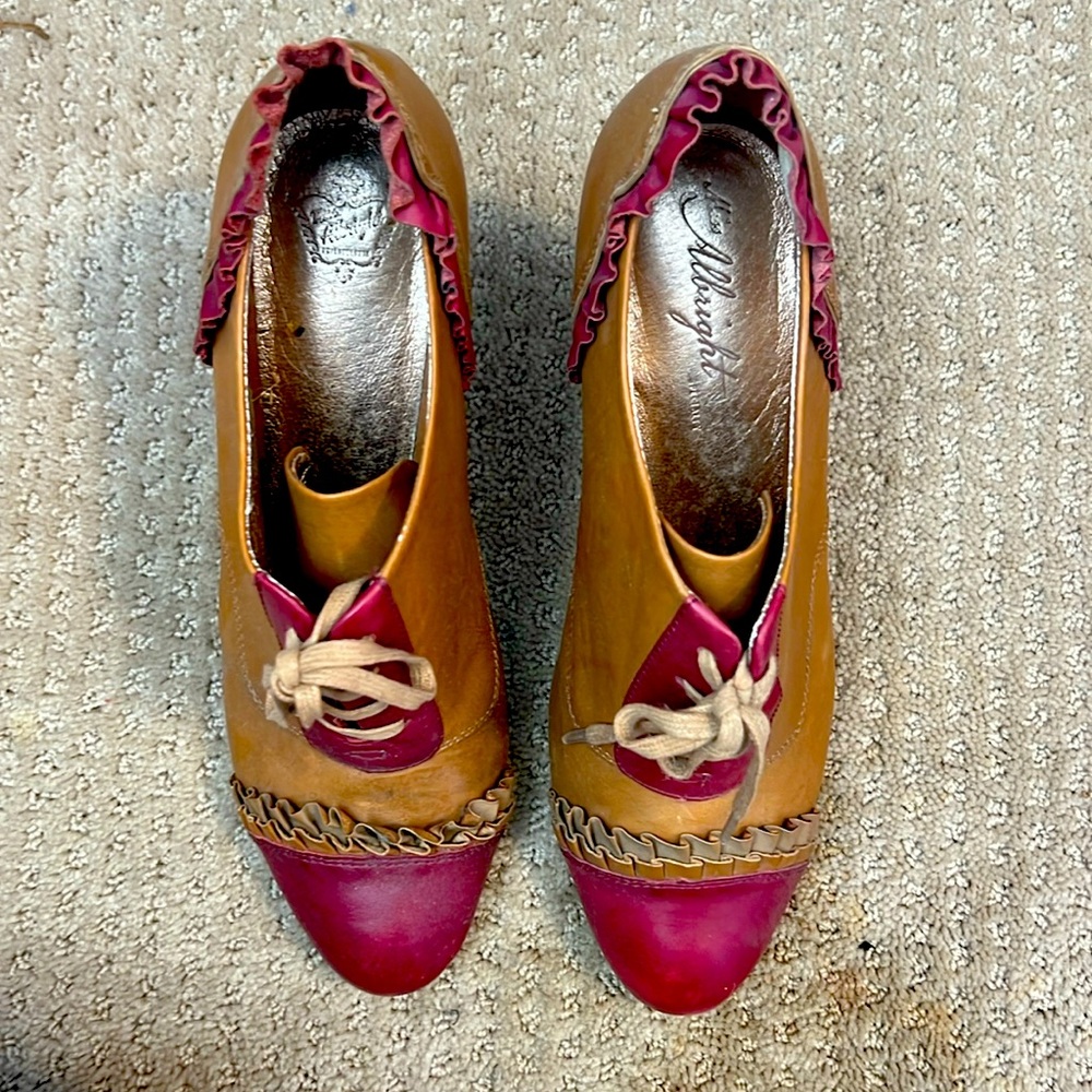 Anthropologie miss albright Oxford heels